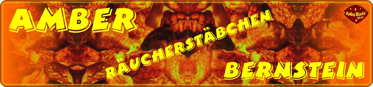 Amber Bernstein Räucherstäbchen - EWS Räucherstäbchen Shop