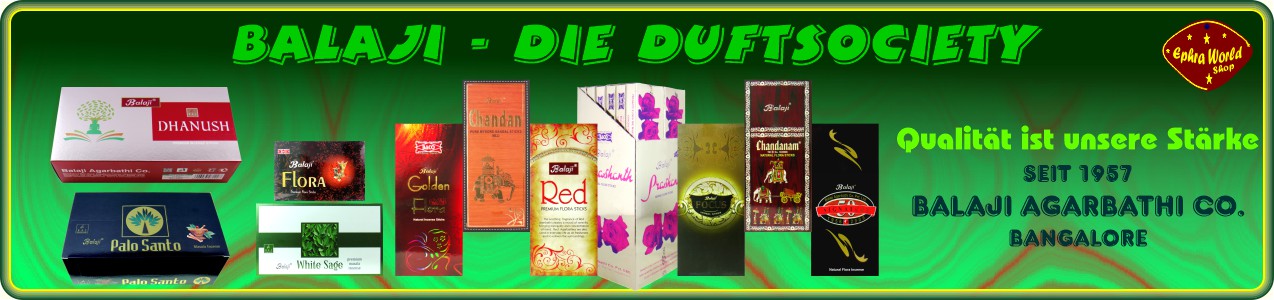 Ephra World Räucherstäbchen Shop - Balaji Flora & Masala Räucherstaebchen