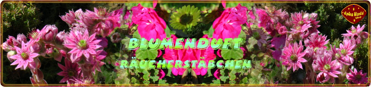 Räucherstäbchen Shop - Blumenduft Räucherstäbchen