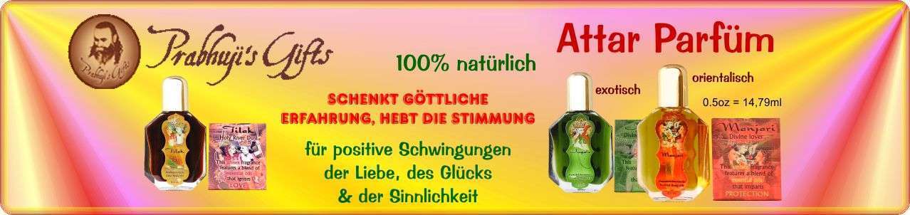 Prabhuji´s Gifts - Attar Parfüme