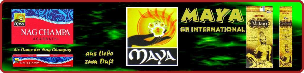 Maya & GR International Räucherstäbchen & Räucherkegel