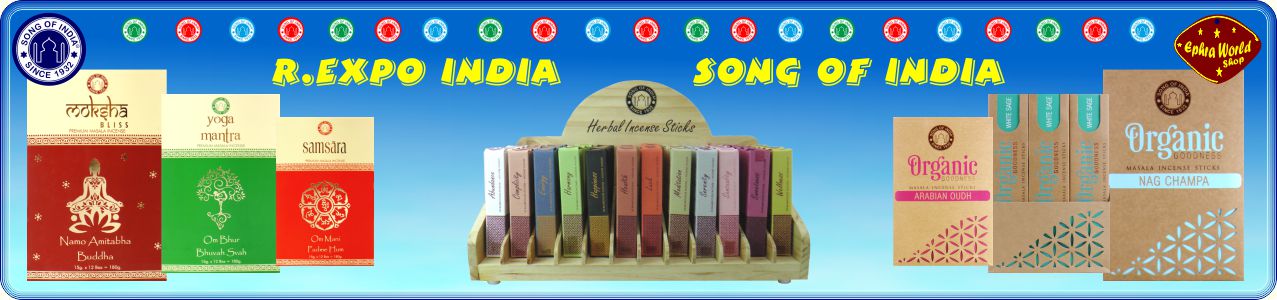 R.Expo/Song of India Räucherstäbchen - Ephra World Shop