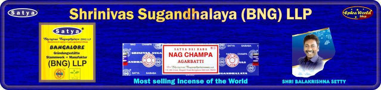 Satya - Shrinivas Sugandhalaya (BNG) LLP - Nag Champa Räucherstäbchen