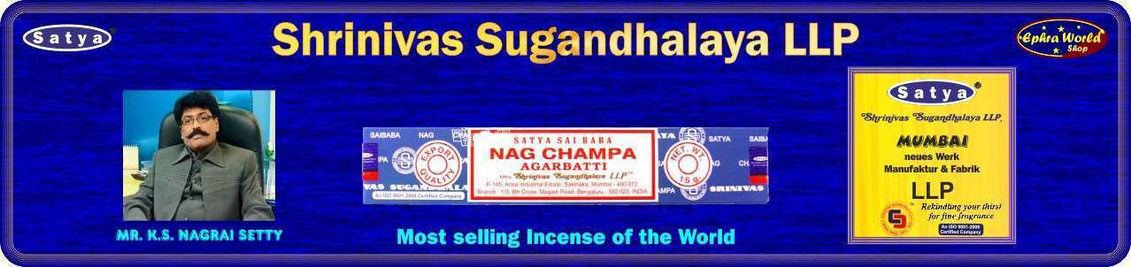 Satya - Shrinivas Sugandhalaya LLP - Nag Champa Räucherstäbchen