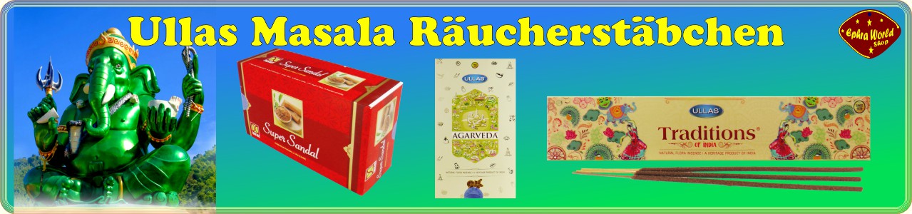 Ephra World Shop - Ullas Masala Räucherstäbchen