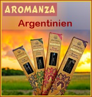 Aromanza Räucherwerk — 65+ Sorten aus Argentinien ab 6,45 €