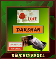Darshan Räucherkegel — 15+ Sorten ab 1,25 €