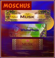 Moschus Räucherstäbchen — 75+ Sorten ab 0,75 €