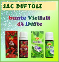 SAC Duftöle — 35+ Sorten ab 2,75 €