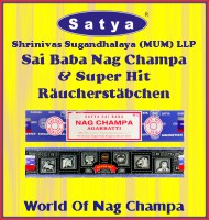 Satya (MUM) LLP Sai Baba Nag Champa & Super Hit. Die Topseller vereint zum großen verduften. TOP AUSWAHL. Günstige Preise. Schnelle Lieferung. FACHHANDEL