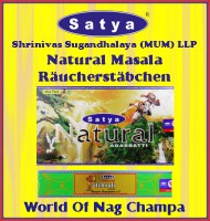 Satya Natural Räucherstäbchen von Shrinivas Sugandhalaya (MUM) LLP. Top Auswahl im Fachhandel. Einfach bestellen & günstig kaufen leicht gemacht.