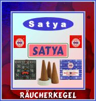 Satya Räucherkegel — 45+ Sorten ab 1,50 €
