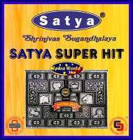 Satya Super Hit Räucherstäbchen, das Beste aus Moschus und Sandelholz. Top Satya Auswahl im Fachhandel.