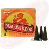 HEM Dragons Blood Red Räucherkegel