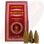 Ayurvedic Dragon´s Blood Masala Rückfluss-Räucherkegel