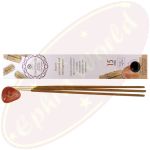 Green Tree Gem Stone Masala Räucherstäbchen Good Energy Palo Santo & Carnelian