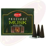 HEM Precious Musk (Moschus) Räucherkegel