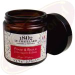 Le Chatelard 1802 vegane Duftkerze Erdbeere & Basilikum 80g