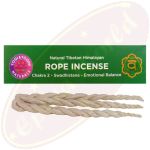 Natural Tibetan Himalayan Rope Incense/Räucherschnüre 2. Chakra