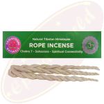 Natural Tibetan Himalayan Rope Incense/Räucherschnüre 7. Chakra