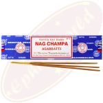 Satya Sai Baba Nag Champa Agarbatti Räucherstäbchen 40g blau (BNG) LLP