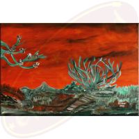 Acrylgemälde Am Dritten Tag von Wanda Tauer