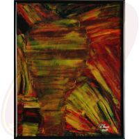 Acrylgemälde Die Mumie von Wanda Tauer