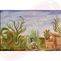 Acrylgemälde Hempi von Wanda Tauer