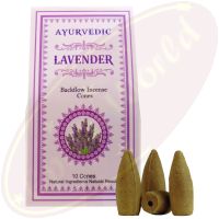 Ayurvedic Lavender Masala Rückfluss-Räucherkegel