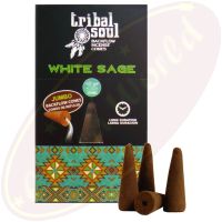 Hari Darshan Tribal Soul Backflow XL Rückfluss-Räucherkegel White Sage