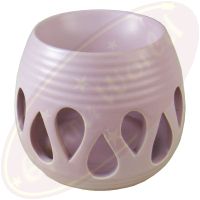 Duftlampe Simple rosa Keramik 10x9cm