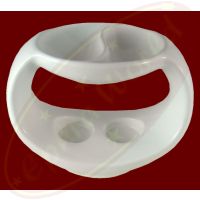 Duftlampe Yin weiß Keramik 18x10x14cm