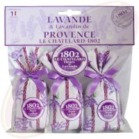 Le Chatelard 1802 Duftsäckchen Lavendel & Lavandin 3x18g