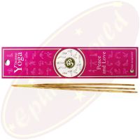 Fiore d`Oriente Yoga Peace and Love Masala Räucherstäbchen