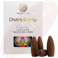 Fleur De Vie Rückfluss Räucherkegel Chakra Energy