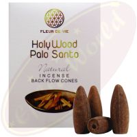 Fleur De Vie Rückfluss Räucherkegel Holy Wood Palo Santo