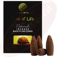 Fleur De Vie Rückfluss Räucherkegel Tree Of Life