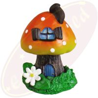 Räucherkegelbrenner Fairy Village/Fliegenpilz 9x12cm