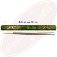 Goloka Citronella XL Masala Räucherstäbchen Garten