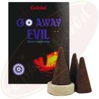 Goloka Gothic Go Away Evil Räucherkegel
