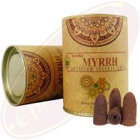 Goloka Rückfluss Räucherkegel Backflow Cones Myrrh mit Loch
