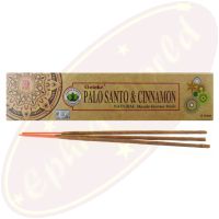 Goloka natürliche Masala Räucherstäbchen Palo Santo & Cinnamon