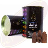 Goloka Rückfluss Räucherkegel Backflow Cones Chakra