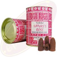 Goloka Rückfluss Räucherkegel Backflow Cones Nature´s Rose