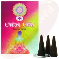 Green Tree Räucherkegel Chakra Lotus