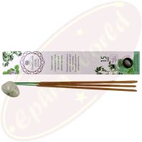 Green Tree Gem Stone Masala Räucherstäbchen Good Luck Patchouli & Green Aventurine