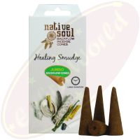 Green Tree Native Soul Healing Smudge Rückflussräucherkegel/Backflow Cones