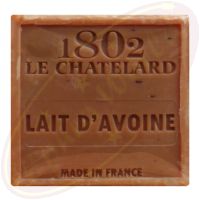 Le Chatelard 1802 palmölfreie vegane Seife 100g Hafermilch/Lait D`Avoine