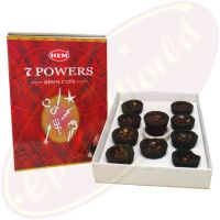 HEM Resin Cups 7 Powers Räucherkohletöpfchen