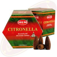 HEM Citronella Backflow Cones Rückflussräucherkegel